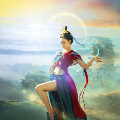 汉服模特