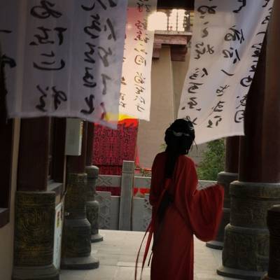 汉服模特
