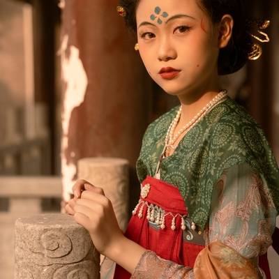 汉服模特