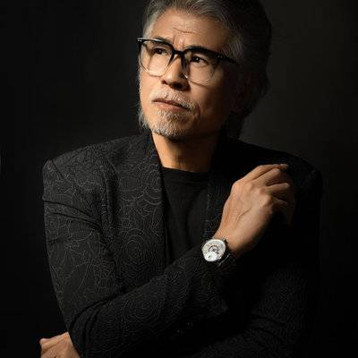 黑白模特