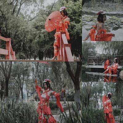汉服模特