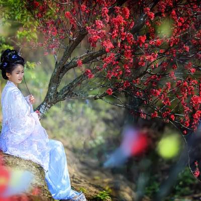 汉服模特
