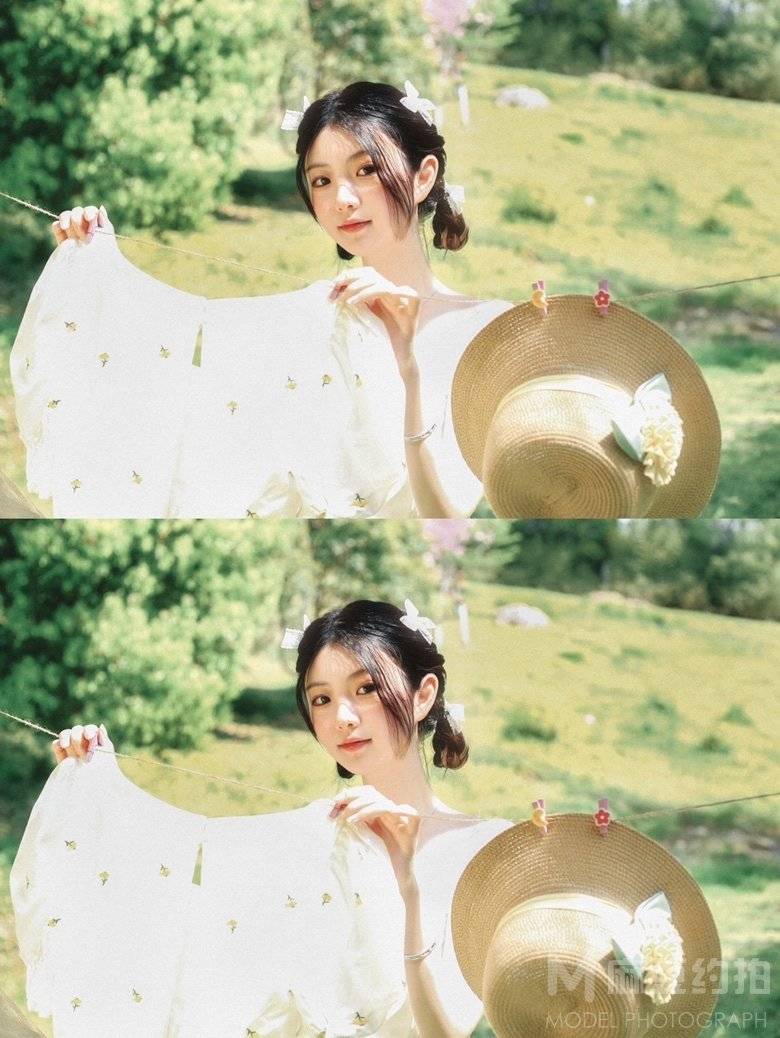 森系模特