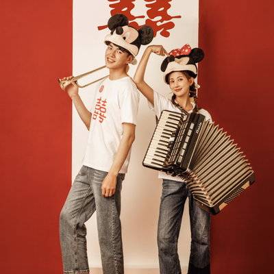 情侣模特