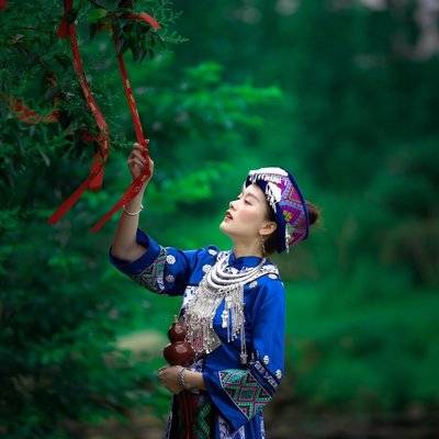 森系模特