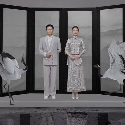 情侣模特
