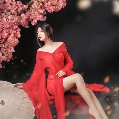 森系模特