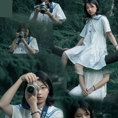 森系模特