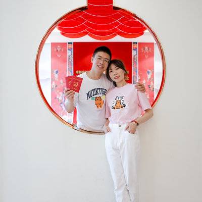 情侣模特