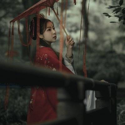 森系模特