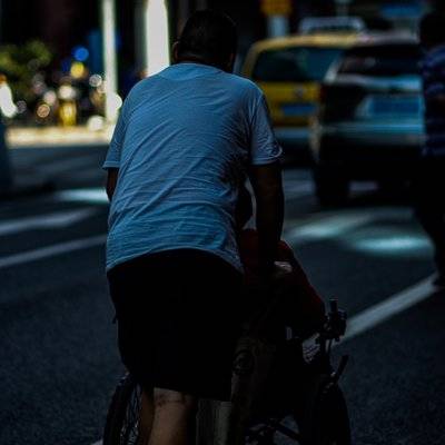 黑白模特