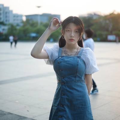 森系模特