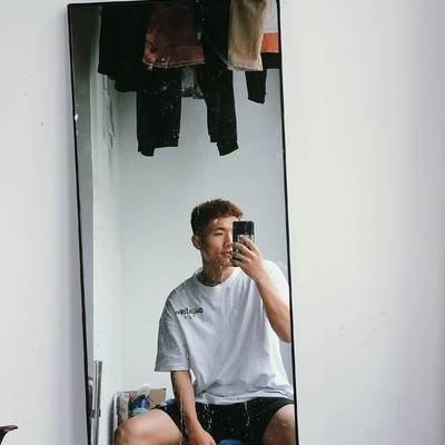 黑白模特