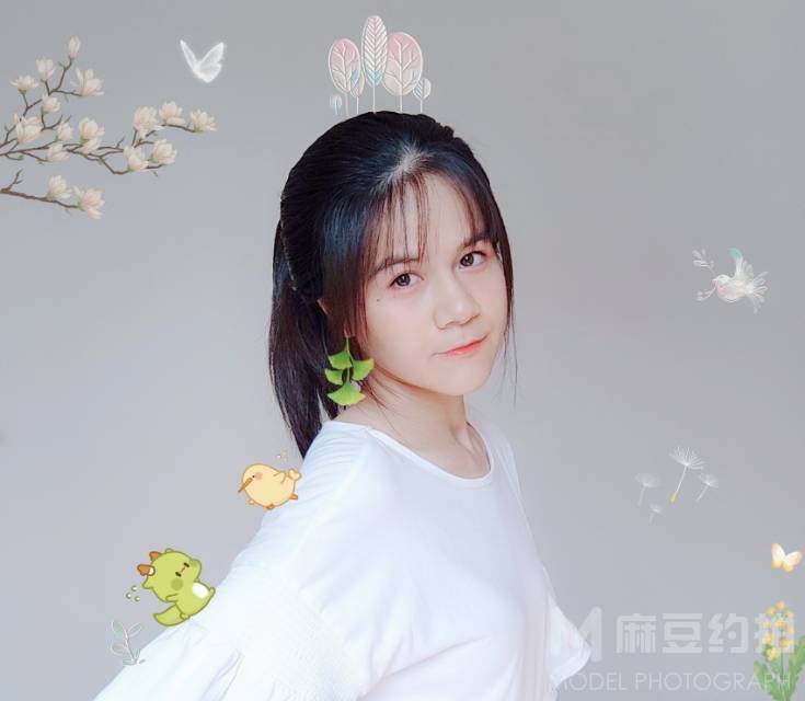森系模特