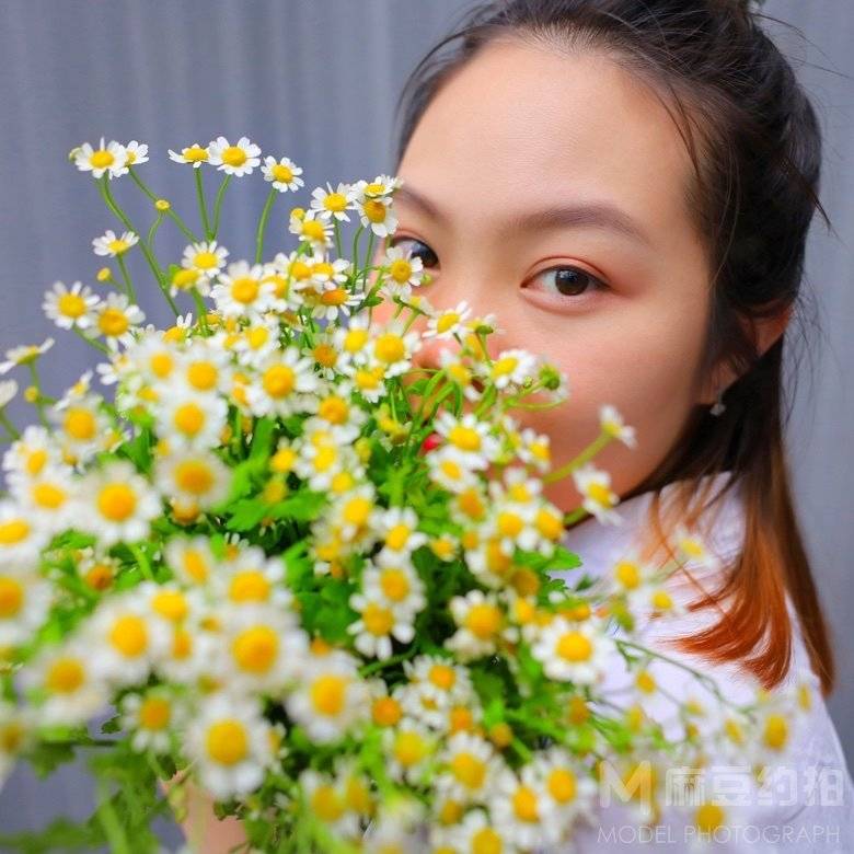 黑白模特