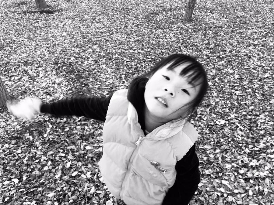 黑白模特
