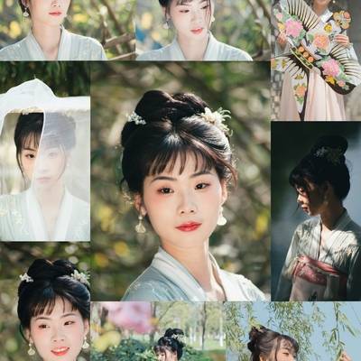 森系模特