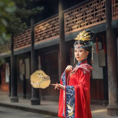 汉服模特