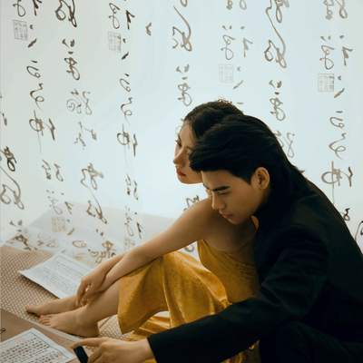 情侣模特