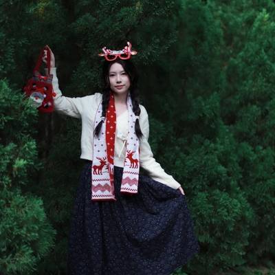 森系模特