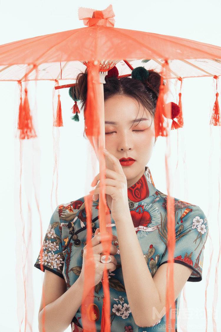 旗袍模特