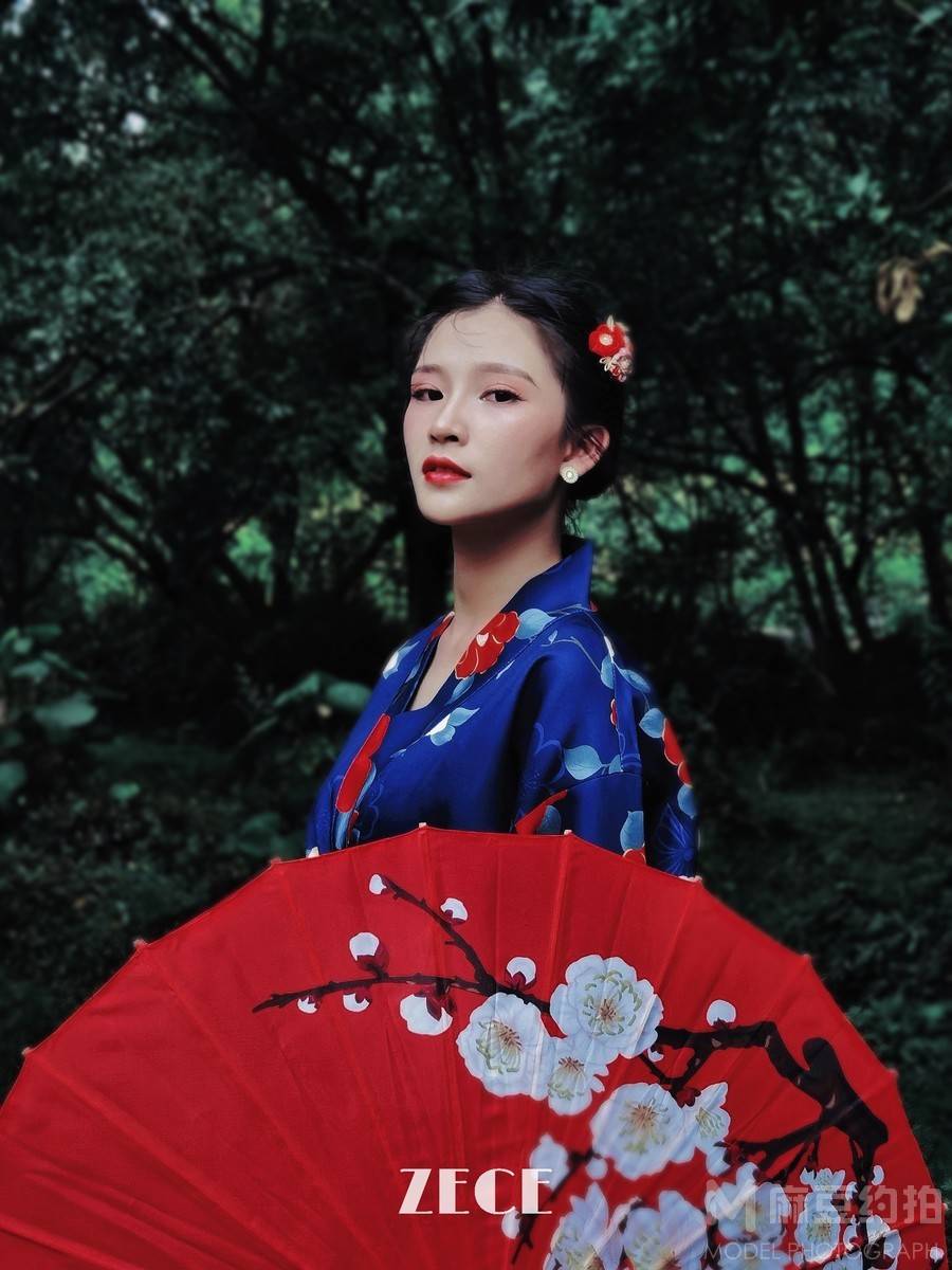 森系模特