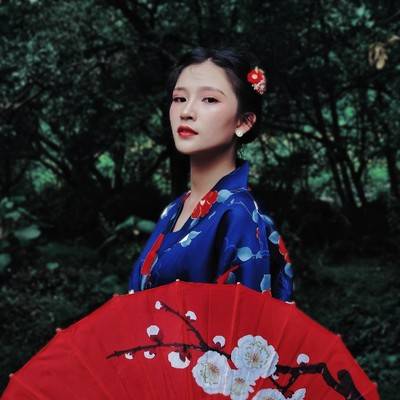 森系模特
