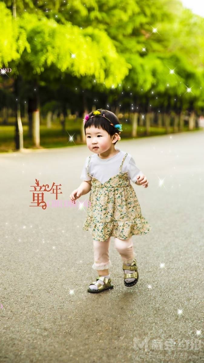 儿童摄影模特