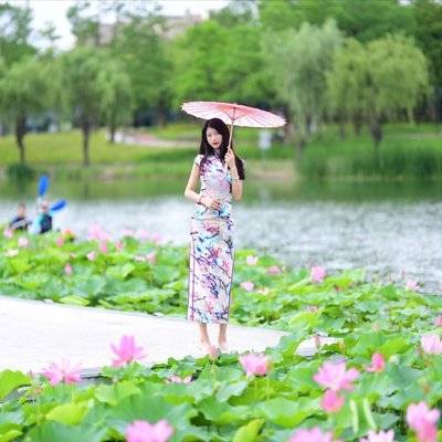 旗袍模特