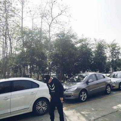 黑白模特