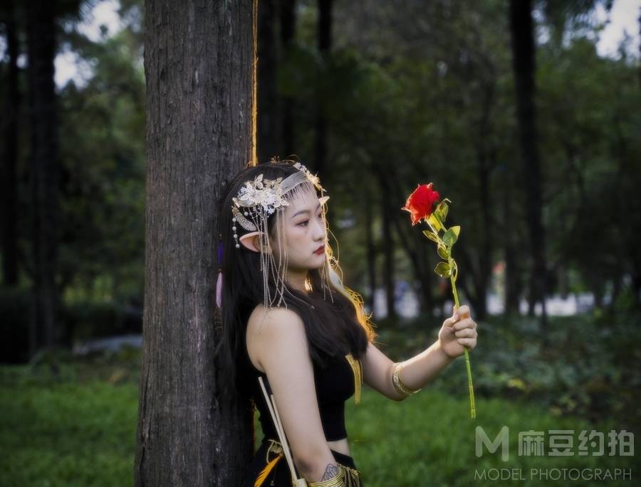 森系模特