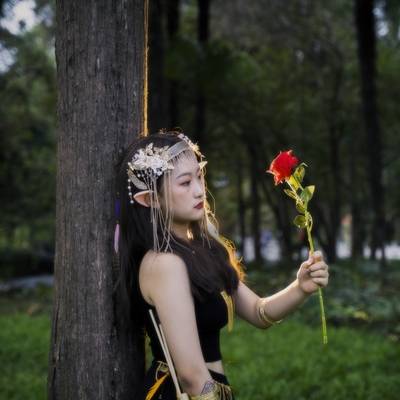 森系模特