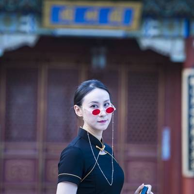 旗袍模特