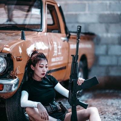 情绪模特