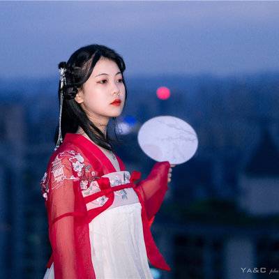 汉服模特