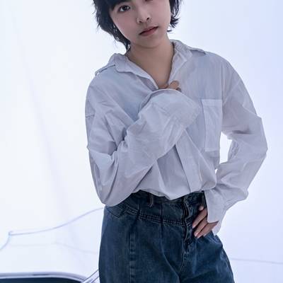 黑白模特