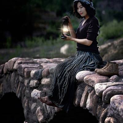 森系模特
