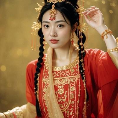 汉服模特