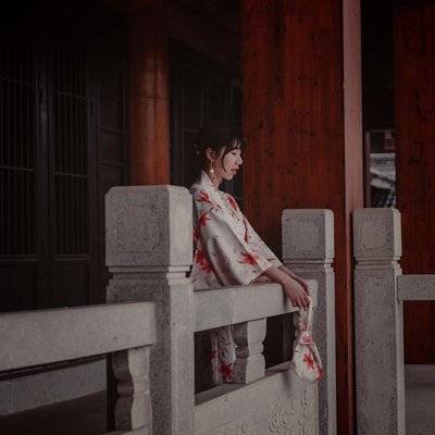 汉服模特