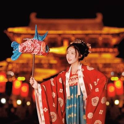 汉服模特