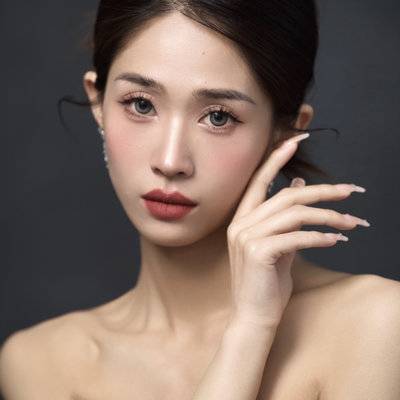 妆容模特