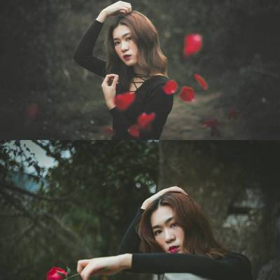 情绪模特