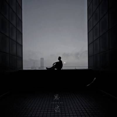 黑白模特