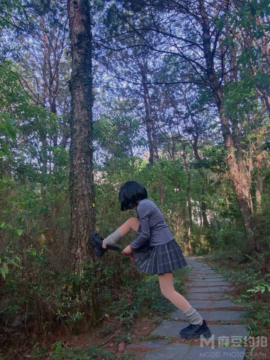 森系模特