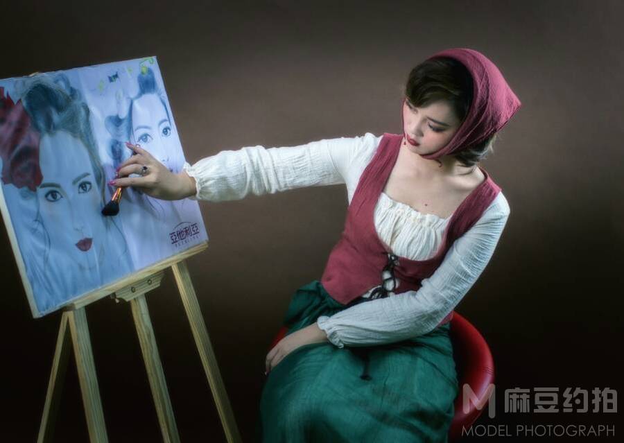 暗黑模特