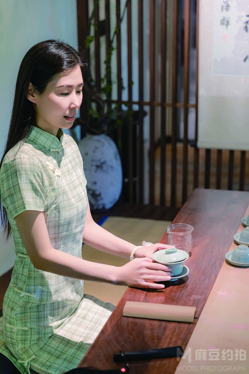 旗袍模特