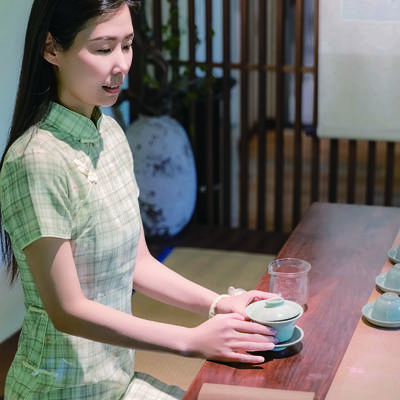 旗袍模特