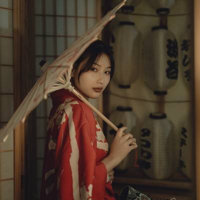 汉服模特