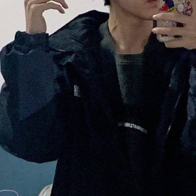 黑白模特