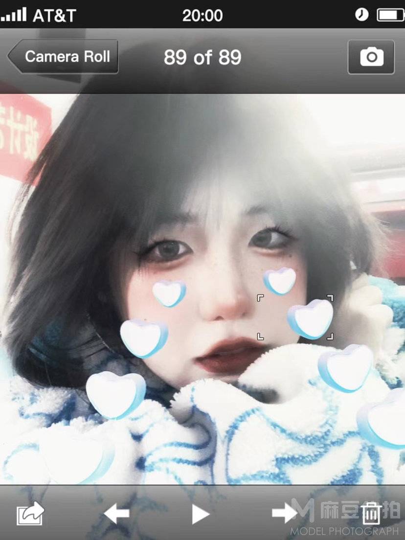 妆容模特